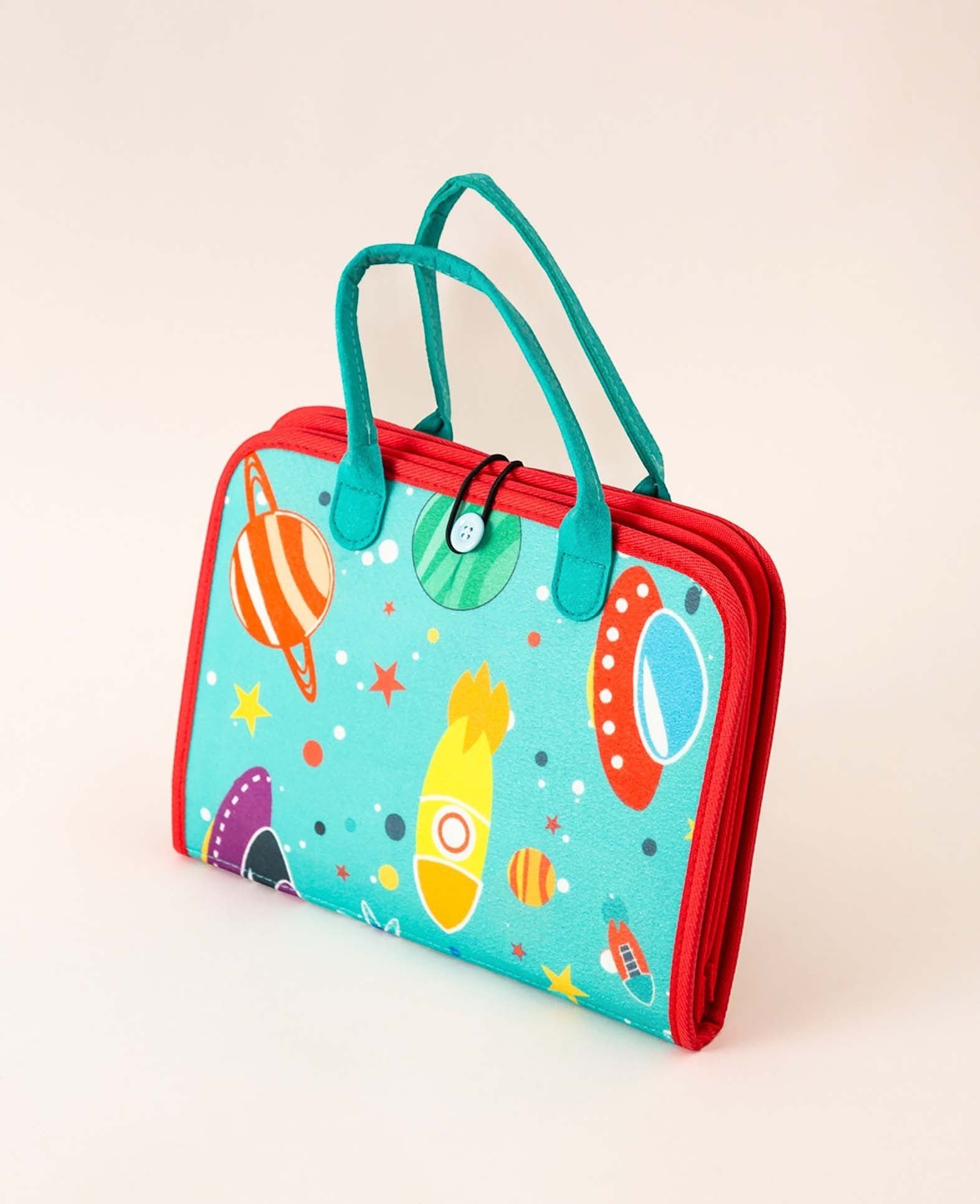 Lernspielzeug Klett Busy Board – 59 Teile, Montessori Prinzip