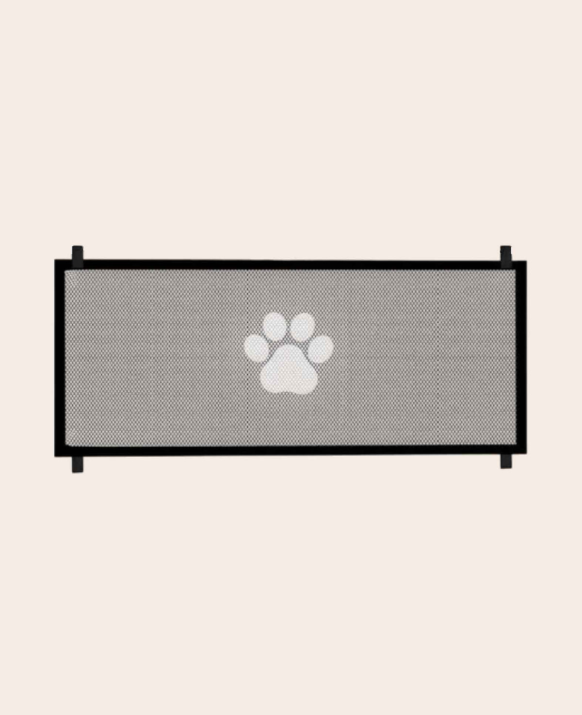 Nylon Hunde Schutzgitter Netz Tür / Treppen Barriere - Schwarz,78x180cm