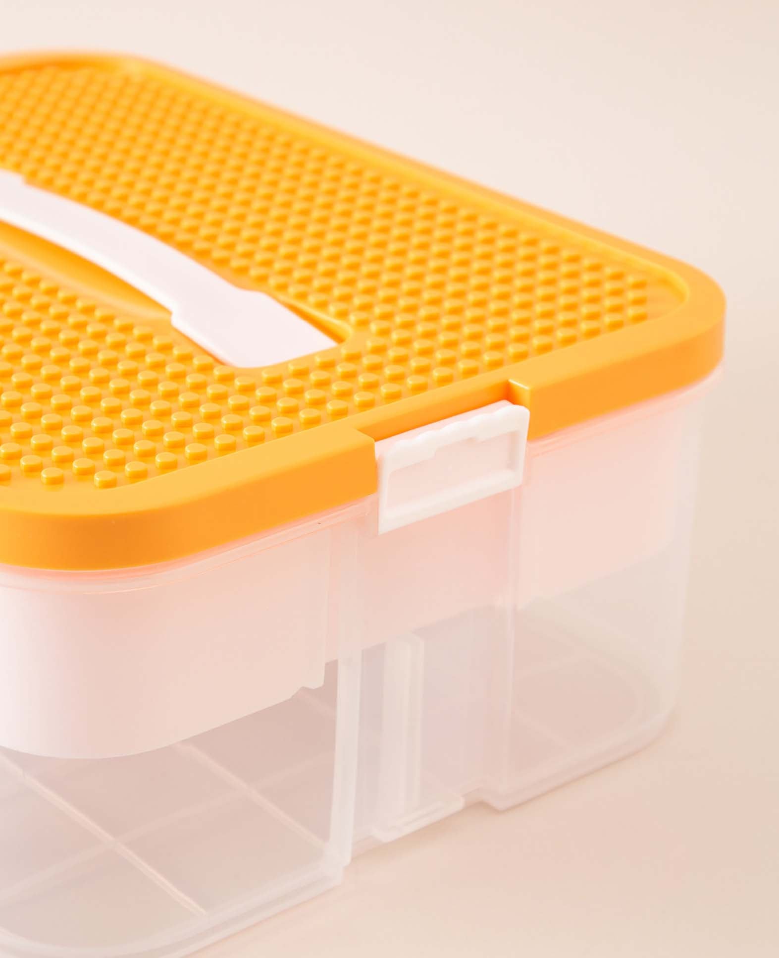 Stapelbare Aufbewahrungs Box mit Deckel - Transparent, 300x225mm