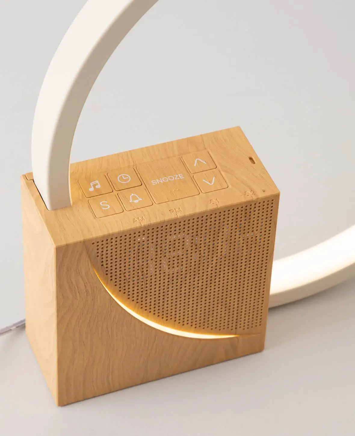 Wake Up Licht USB Wecker Dimmbares Touch Control Nachtlicht, Ø23cm