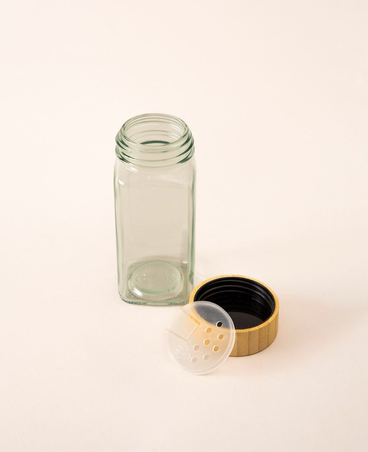 Glas Wiederverwendbarer Gewürzstreuer, 120ml - Transparent, 51-tlg.