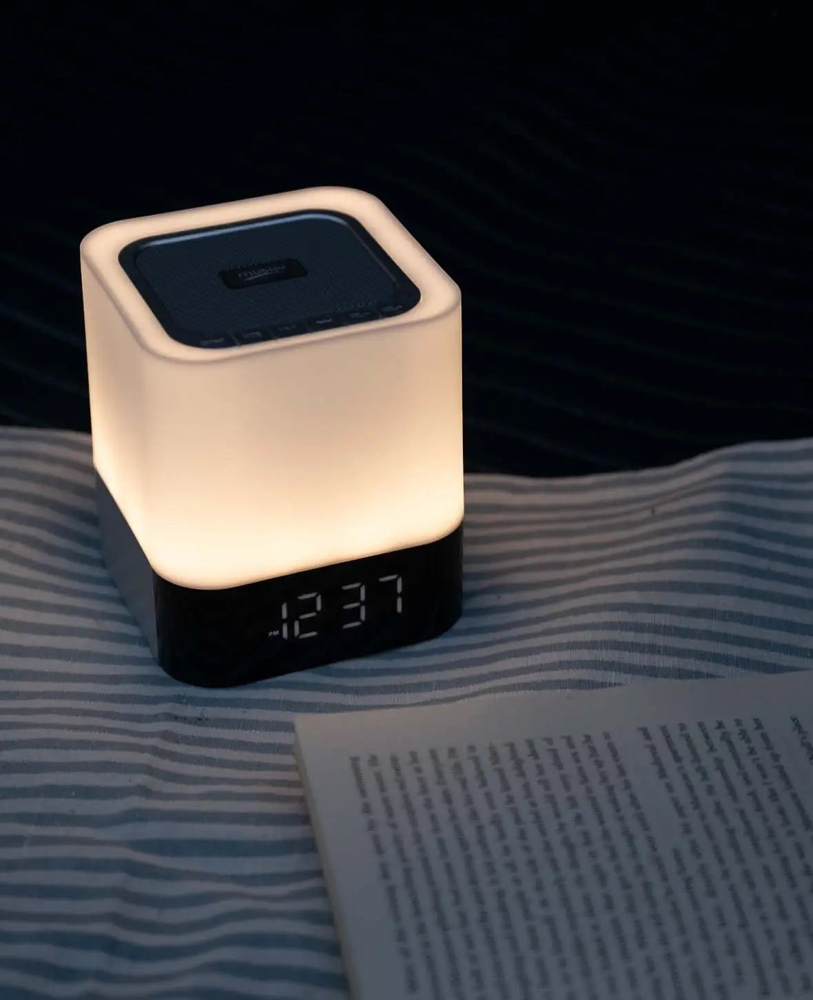 Smart Lampe Bluetooth Lautsprecher LED Stimmungsleuchte - Bunt