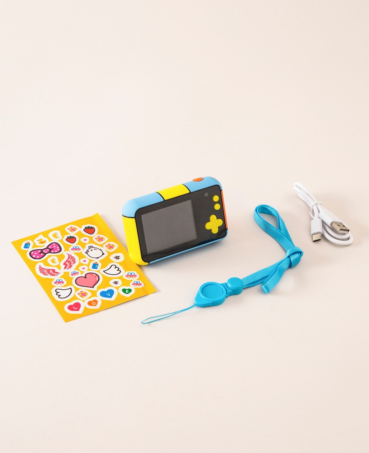 16MP Mini Dual Kinder Kamera Fotoapparat mit 2.4" HD Display + Micro SD Slot