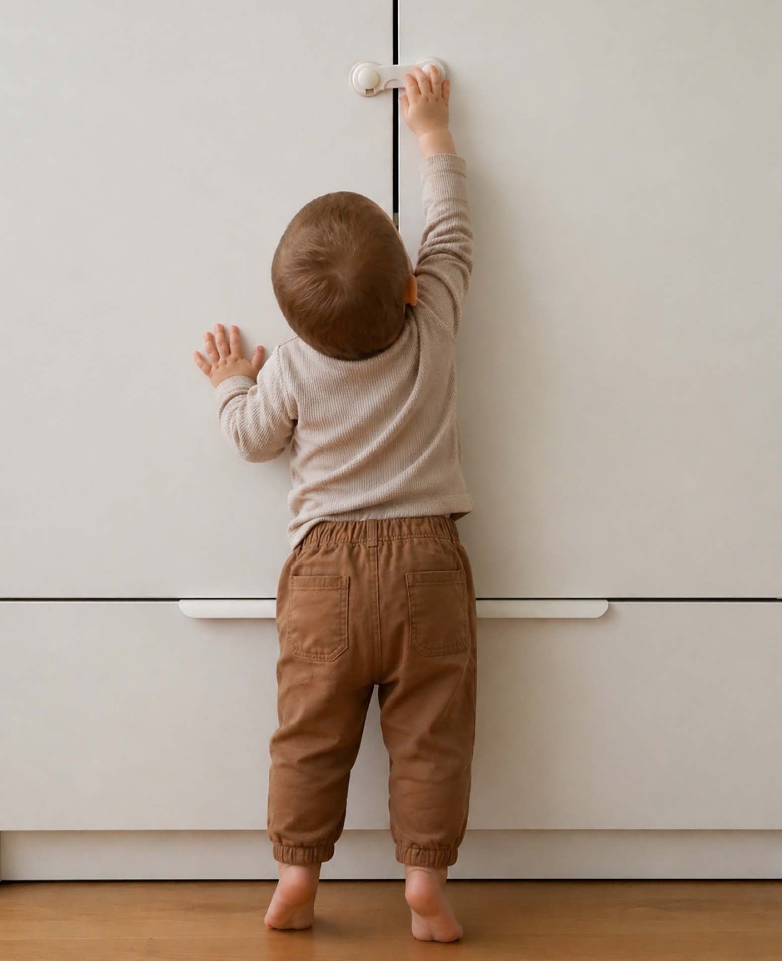 Universal Kindersicherung für Schrank Türe Schubladen, 9.5cm, 10 Stk.