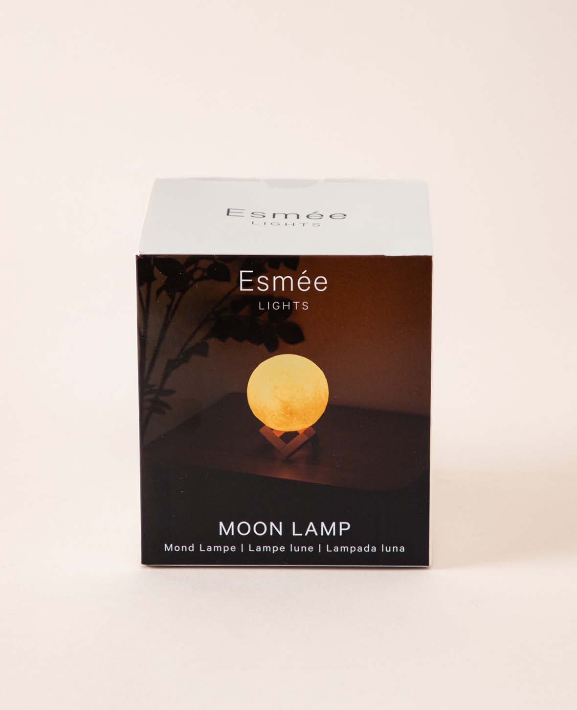 Mond Lampe, Kabellos und aufladbar, mit Touch Control
