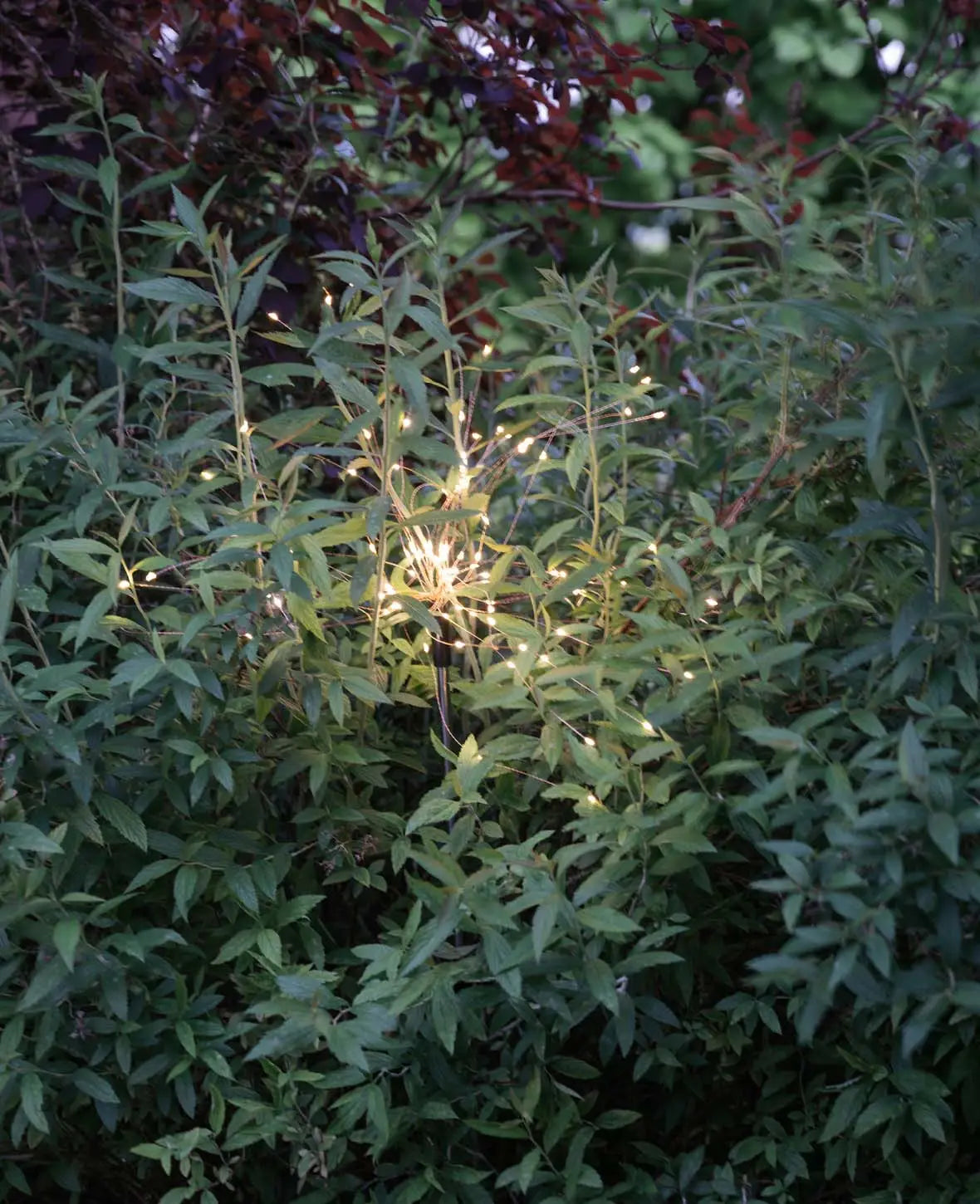 Outdoor LED Solar Gartenleuchte mit Erdspies - Warmweiss