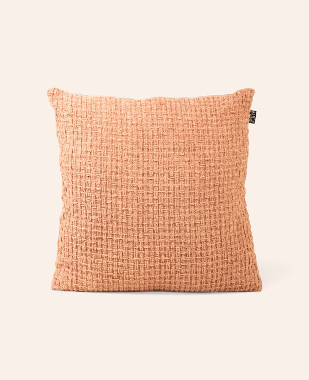 Esmée Cosenza Kissen in Rosa aus gewebtem Polyester mit Reissverschluss, 45x45 cm