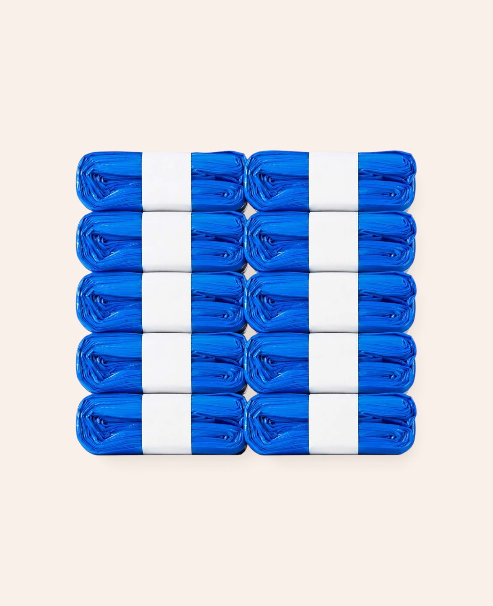 Esmée Nachfüllfolien für Windeleimer im 10er-Set aus reissfester, geruchshemmender blauer Kunststofffolie