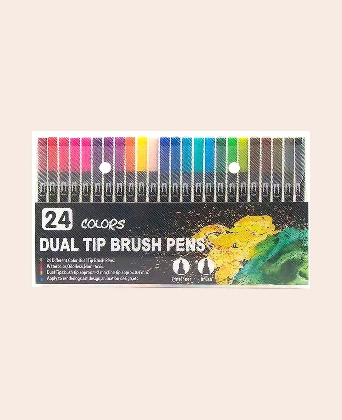 97077_(48er Set) Künstler Doppelspitz Mal Filzstifte Dual Brush Pen Fineline_v_a_e